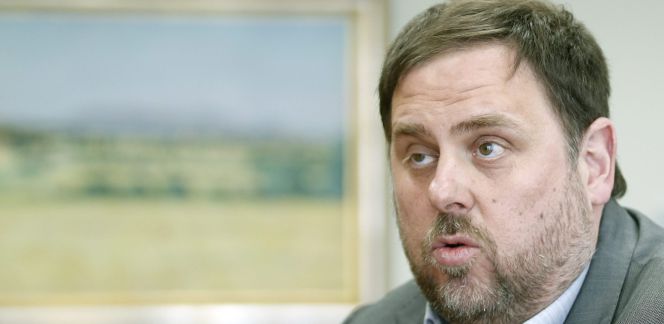 El vicepresidente de la Generalitata y consejero de Economía, Oriol Junqueras.