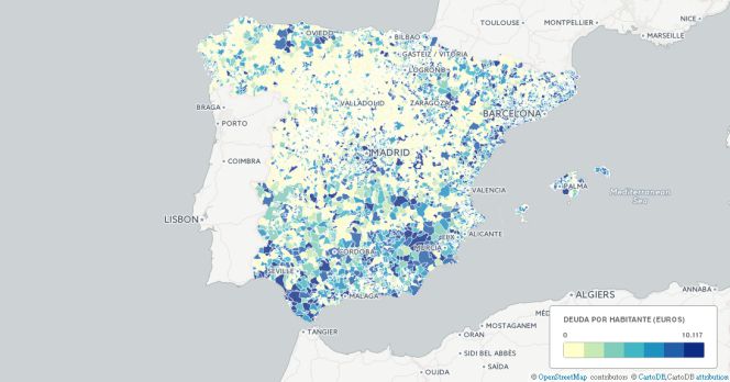 Descubra la deuda de su ayuntamiento