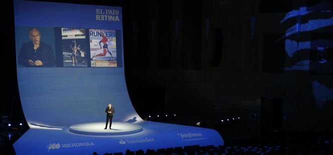 Eythor Bender en el Foro Retina 'El Pais' en el Palacio de Congresos de Ifema Madrid.