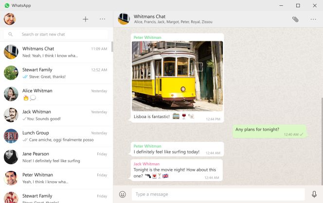 WhatsApp ya tiene aplicación oficial para Windows 10 y Mac