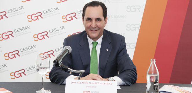 El presidente de la Confederación Española de Sociedades de Garantía (SGR-CESGAR), José Rolando Álvarez.