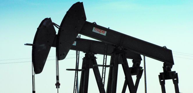 Plataforma de extracción petrolífera