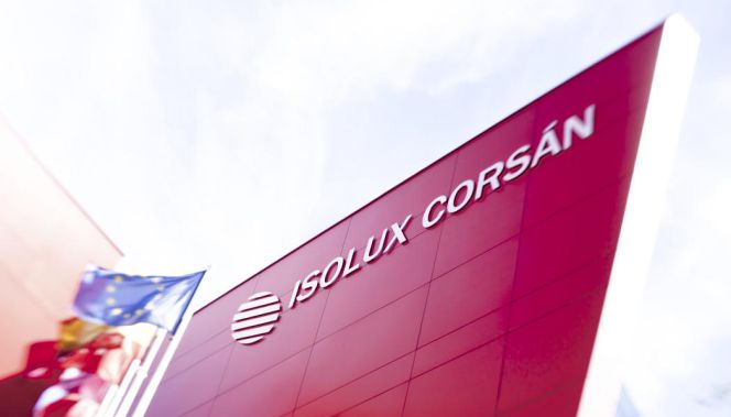 Fachada de la sede de Isolux Corsán en Villaverde (Madrid).