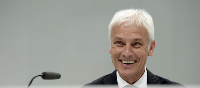 El presidente de la junta directiva de Audi y director ejecutivo de Volkswagen AG, Matthias Müller.