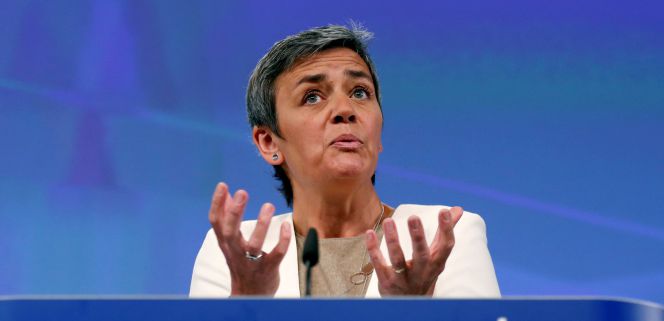 Margrethe Vestager, comisaria de Competencia.
