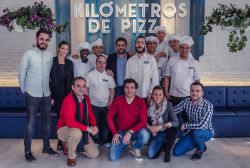 Kilómetros de Pizza