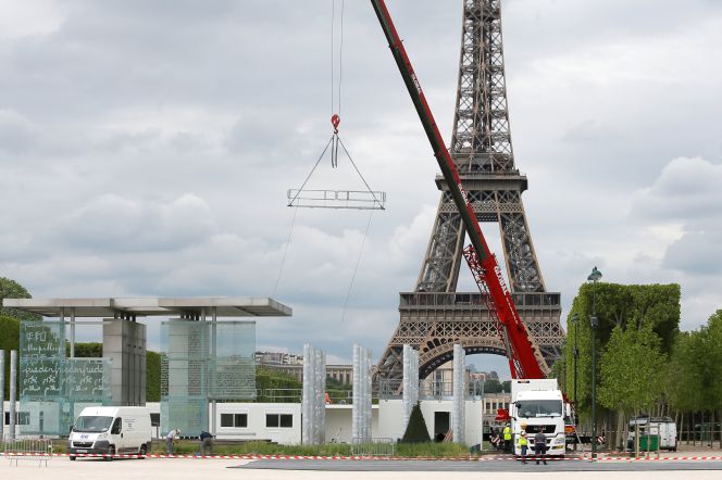 Trabajos de preparación en París para albergar la Eurocopa 2016