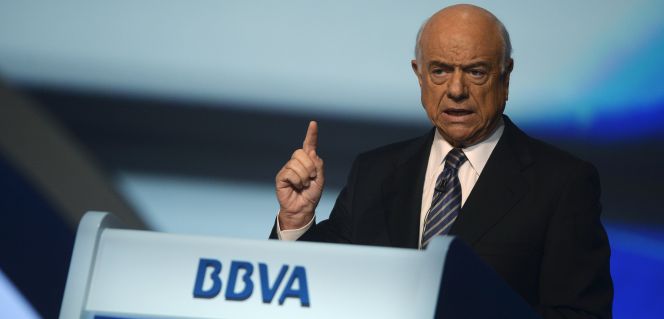 Francisco González, presidente de BBVA.