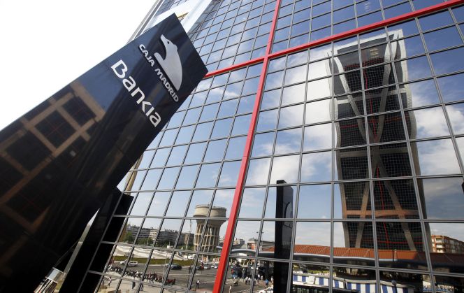 Imágenes de la sede de Bankia en Plaza Castilla.