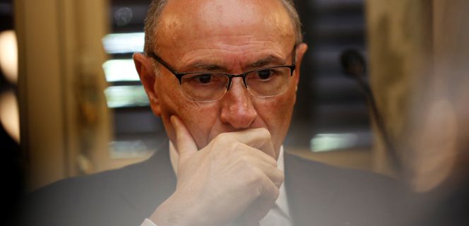 El consejero delegado de Unicredit, Federico Ghizzoni, este lunes, en Madrid.