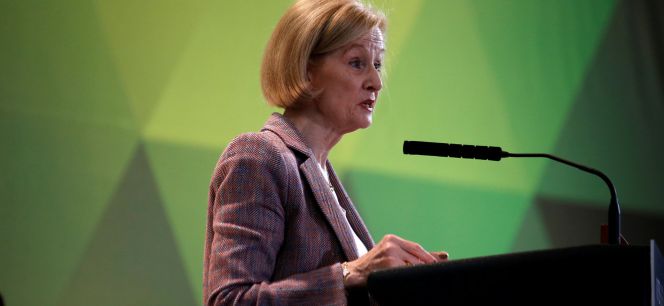 La responsable del consejo de supervisión del BCE, Daniéle Nouy