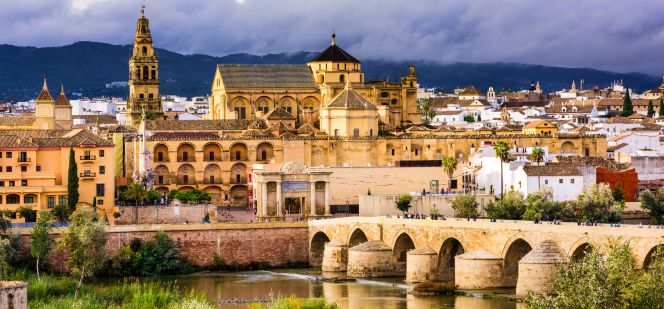 Vista del casco histórico de Córdoba.