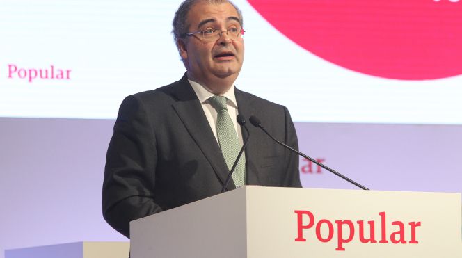 Ángel Ron, presidente del Banco Popular, en una imagen de archivo.