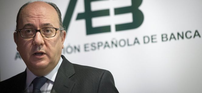 El presidente de la patronal bancaria española (AEB), José María Roldán. EFEArchivo