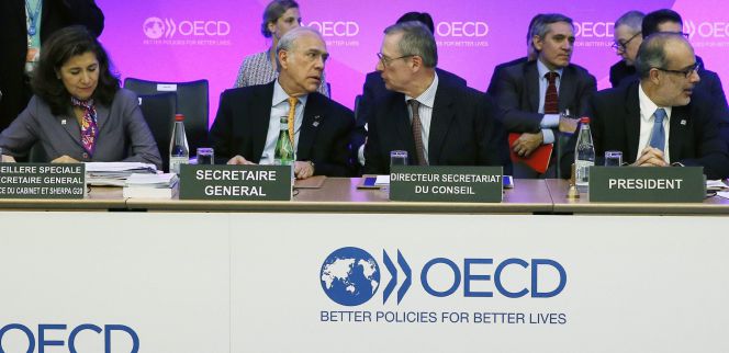 El secretario general de la OCDE, Jose Ángel Gurría.