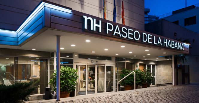 El NH Paseo de la Habana de Madrid.