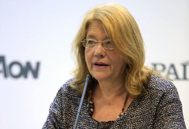 La presidenta de la CNMV, Elvira Rodríguez, durante su intervención en el IV Foro Anual del Consejero que se celebra hoy en Madrid.