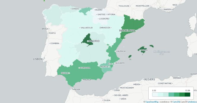Madrid y Baleares lideran la recuperación de la vivienda