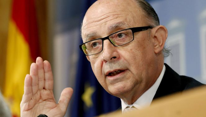 El ministro de Hacienda en funciones, Cristóbal Montoro.