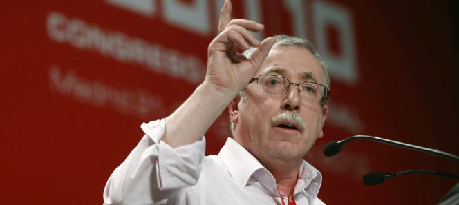 El secretario general de CC OO, Ignacio Fernández Toxo.