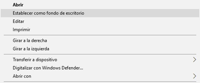 Cómo cambiar el fondo de escritorio sin Windows 10 activado