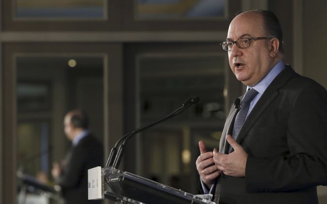 El presidente de la patronal bancaria AEB, José María Roldán.