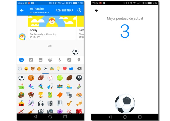 Facebook Messenger estrena juego secreto de fútbol por la Eurocopa 2016