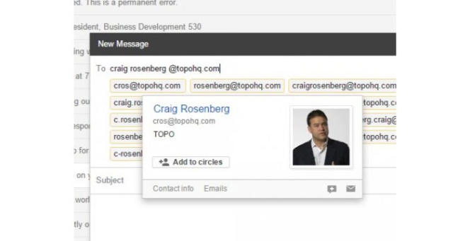 Descubre el email profesional de cualquier persona sólo con su nombre