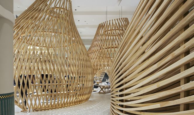 Tienda de Hermès, en Rive Gauche (París).