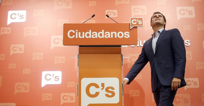 El líder de Ciudadanos, Albert Rivera.