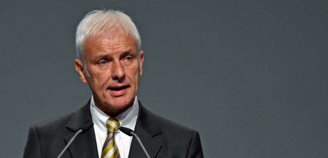 Mathias Mueller, presidente del grupo Volkswagen