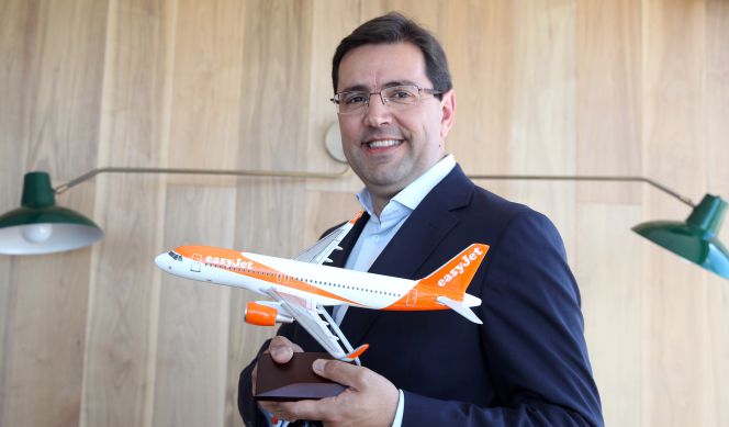 Javier Gándara, director general de Easyjet en España.