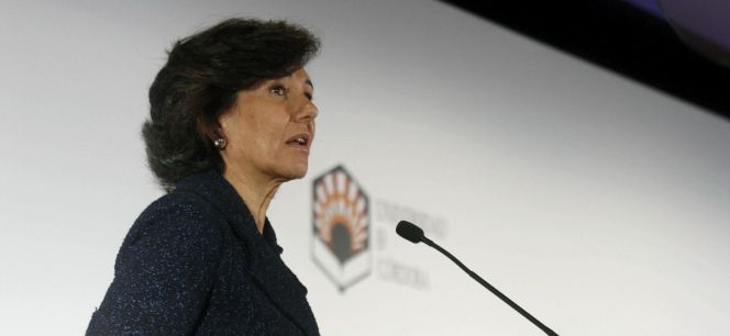La presidenta del Banco Santander, Ana Botín. EFEArchivo