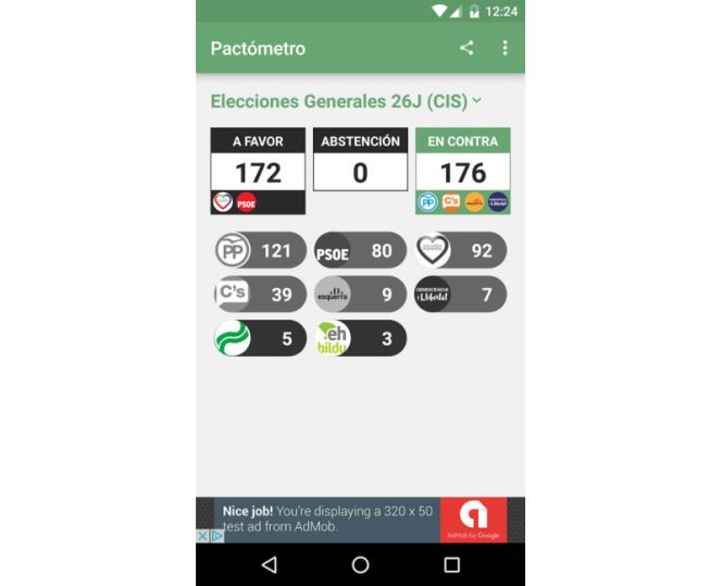 Calcula los posibles pactos de las Elecciones 26J desde el PC o móvil