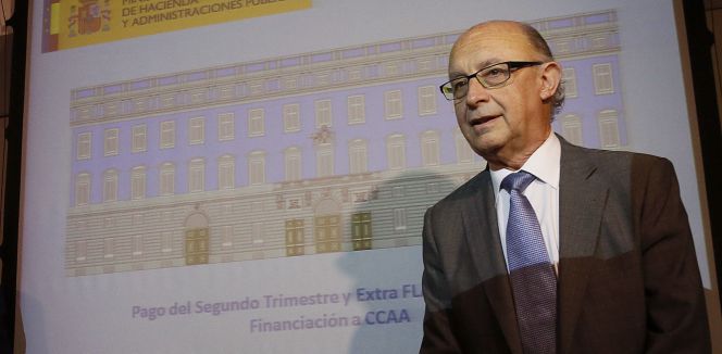 El ministro de Hacienda y Administraciones Públicas en funciones, Cristóbal Montoro.