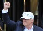 Trump dibuja a una Clinton republicana Trump dibuja a una Clinton republicana