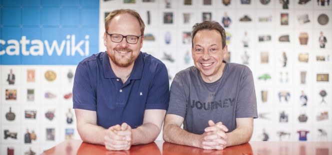 Marco Jansen y René Schoenmakers, fundadores de Catawiki.