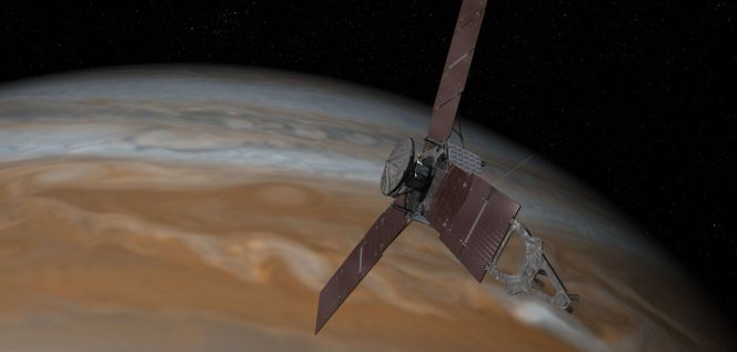 La nave Juno entra en la órbita de Júpiter tras casi cinco años de viaje