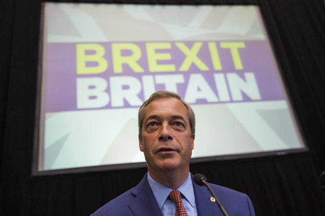 LONDON, ENGLAND - JULY 04: UKIP Leader Nigel Farage speaks at a press conference at the The Emmanuel Centre on July 4, 2016 in London, England. Mr Farage today said he would be standing down as leader of UKIP during a press conference to outline his party's plan for 'Brexit' following the referendum which saw the United Kingdom vote to leave the European Union. (Photo by Jack TaylorGetty Images)