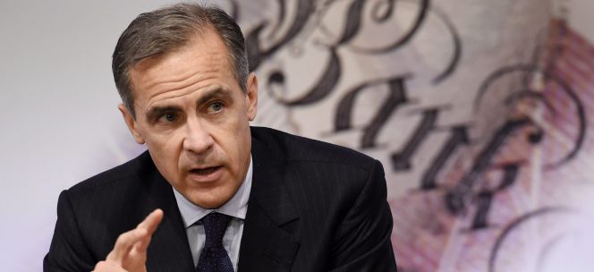 El gobernador del Banco de Inglaterra, Mark Carney.