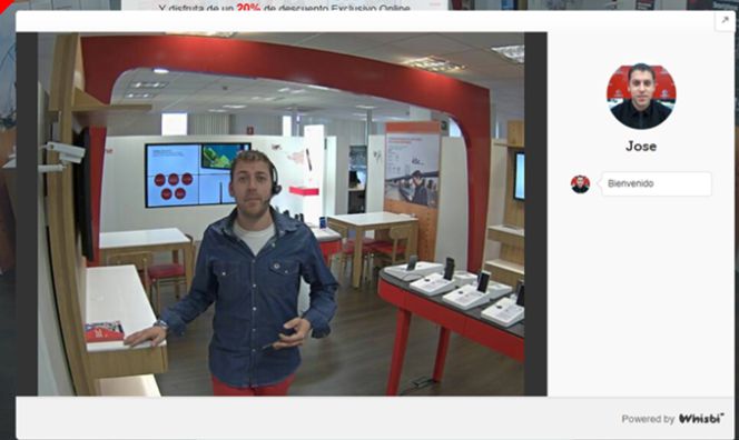 Así son las ventas y el asesoramiento virtual que ofrece Vodafone en su web