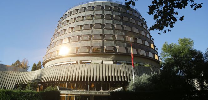 Fachada del Tribunal Constitucional.