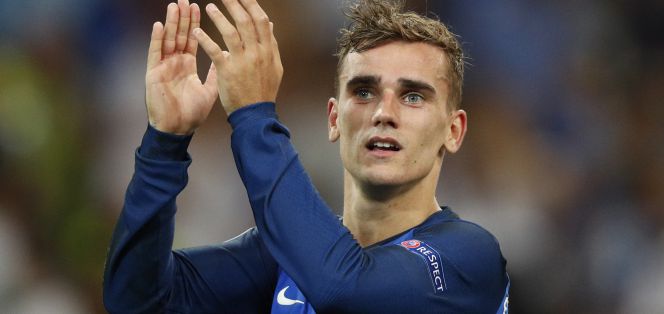 Antoine Griezmann, delantero de la selección francesa.
