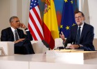 Obama felicita a Rajoy por su gestión económica Obama felicita a Rajoy por su gestión económica