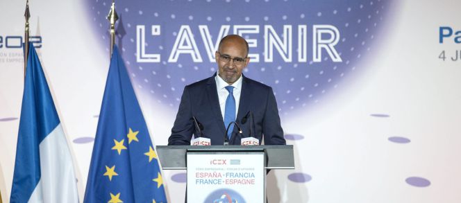 El Secretario de Estado para los Asuntos Europeos, Harlem Désir.
