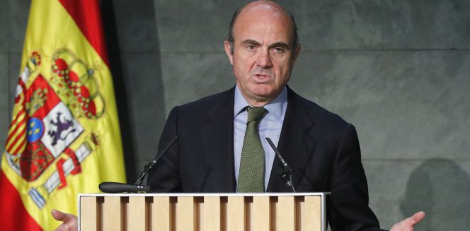 El ministro de Economía en funciones, Luis de Guindos.