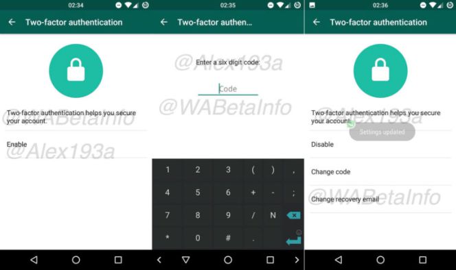 Más seguridad en WhatsApp con la autenticación en dos pasos