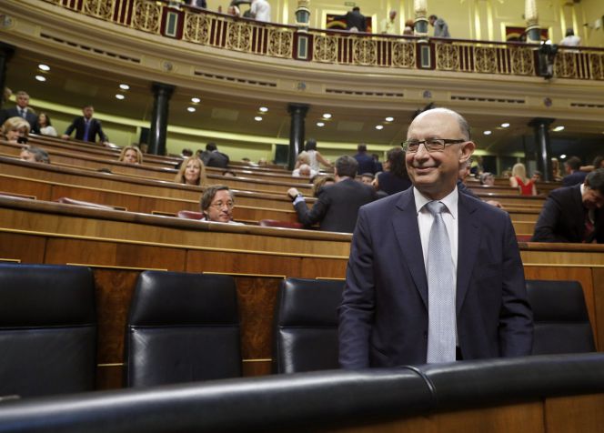 El ministro de Hacienda y Administraciones públicas en funciones, Cristóbal Montoro.
