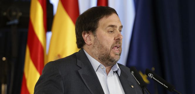 El vicepresidente y consejero de Economía y Hacienda de la Generalitat de Catalunya, Oriol Junqueras.