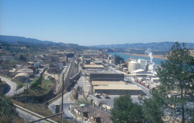 Planta de Ercros en Flix (Cataluña)